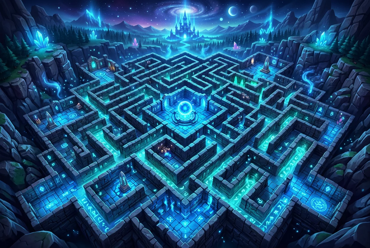 Lost In The Maze Mystery