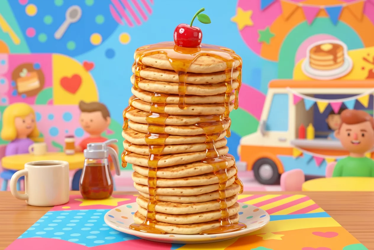 Pancake Tower 3D Fun